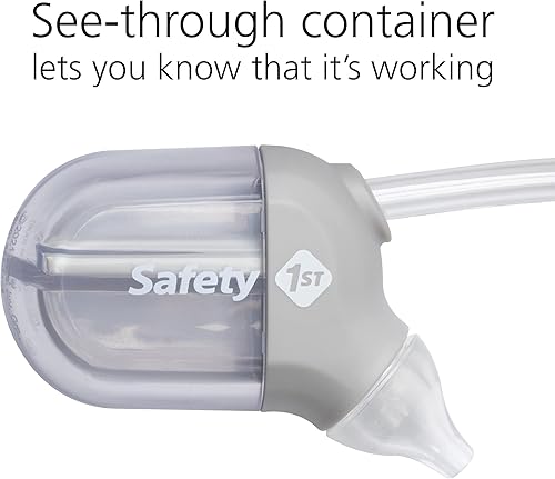 Miniatura 5 de Safety 1st BoogEase Nasal Aspirator, Grey (Pack of 2)