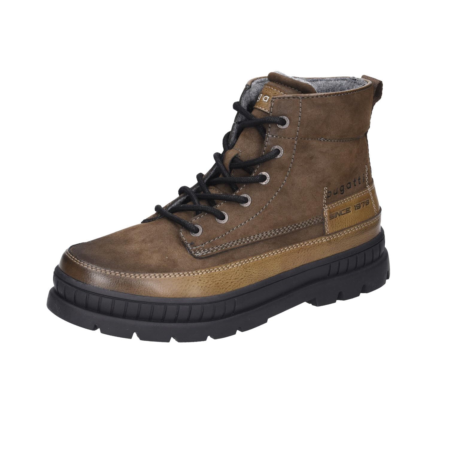 bugatti Men's Cold Lining Boots, Green, 9.5 UK