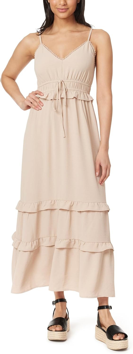 WallFlower Womens Maxine Triangle Top Maxi Dress