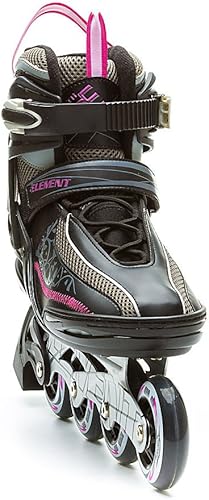 Miniatura 7 de 5th Element Lynx LX Rollerblade Inline Skates for Women with High Ankle Support, Adjustable Strap, 80mm Wheels, and Soft Boot Fit for Skating,