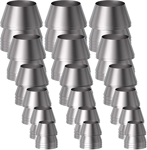 DOITOOL Cuñas de repuesto de cuña de hacha de hierro para instalación de mango de martillo, incluye refuerzo de herramientas de carpintero y llenado