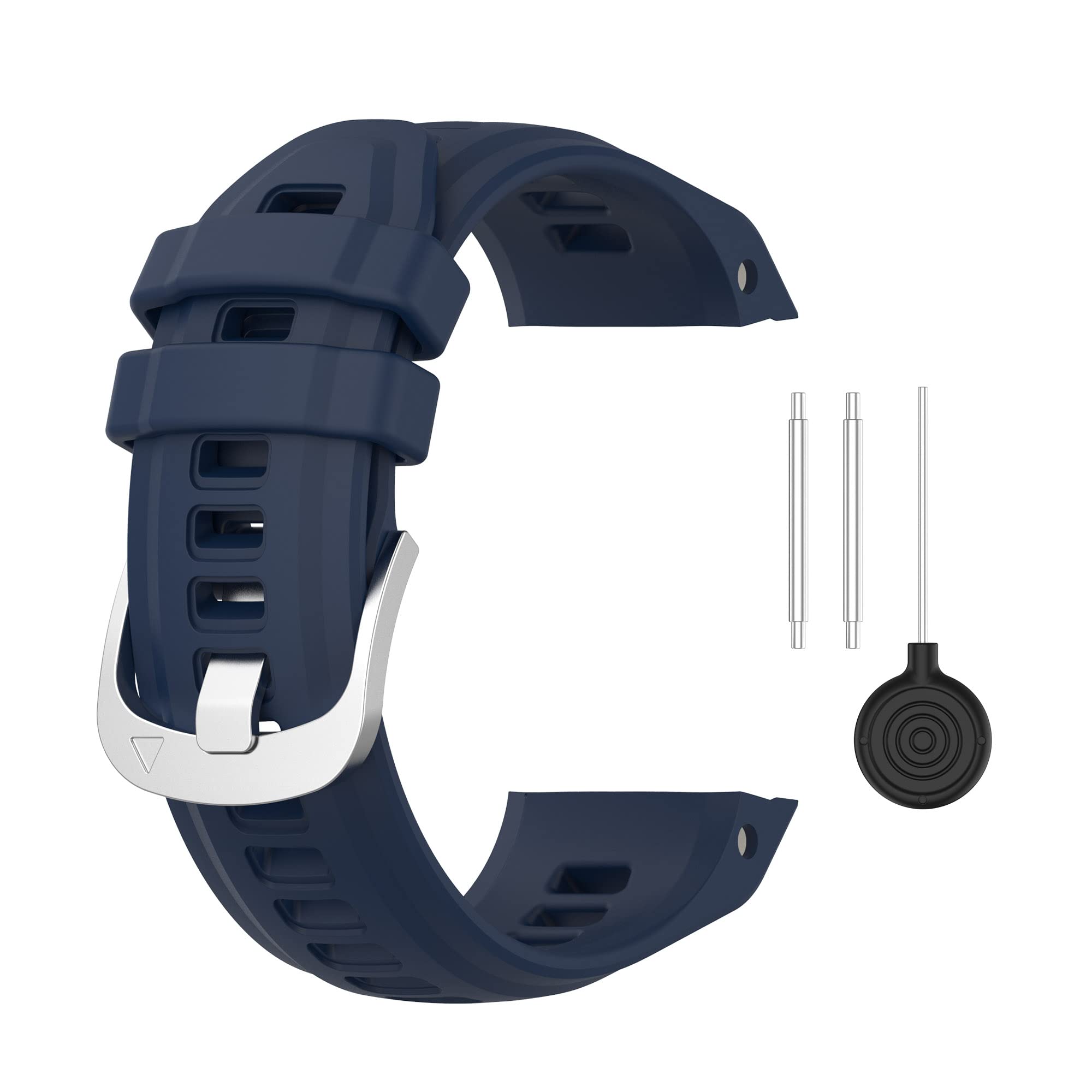 Correa para Garmin Instinct 2S, correa de repuesto de silicona suave para Garmin Instinct 2S Solar (sin rastreador)