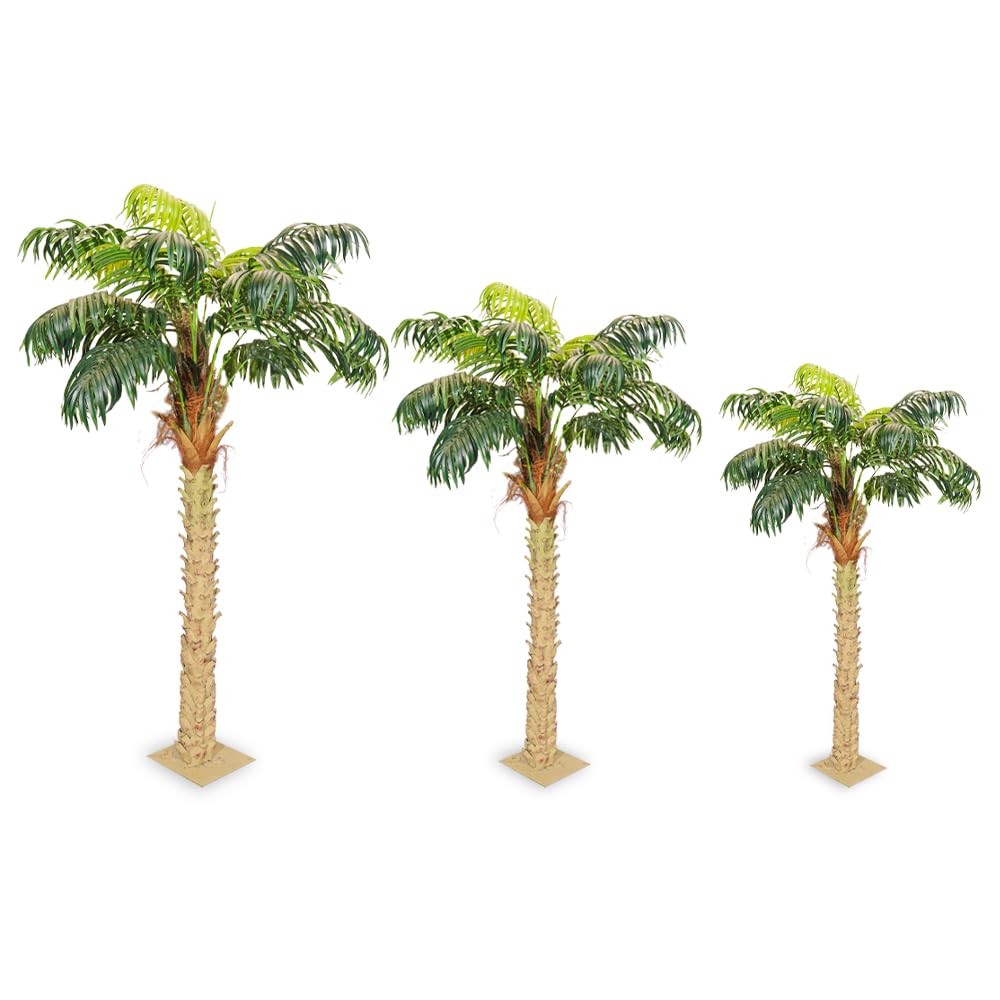 YAHOME Areca Palm Tree Artificial Palm Plants Plants For Home Decor –Artificial Tree Outdoor Plants For Balcony Indoor Plants – Artificial Plants (Set)