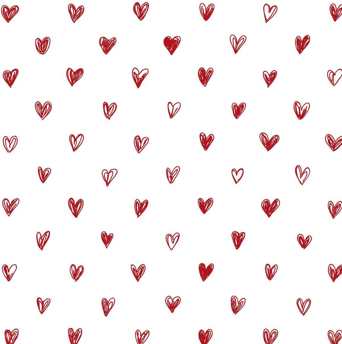 IB Laursen Hearts Paper Cocktail Napkins