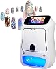 Nail Art Printer Machine with Touch Screen, 3D Digital Nail Printing Machine for Home & Salon Use, Includes Nail Polish & UV Dryer, Easy Mobile App Design for Professional Manicure Results