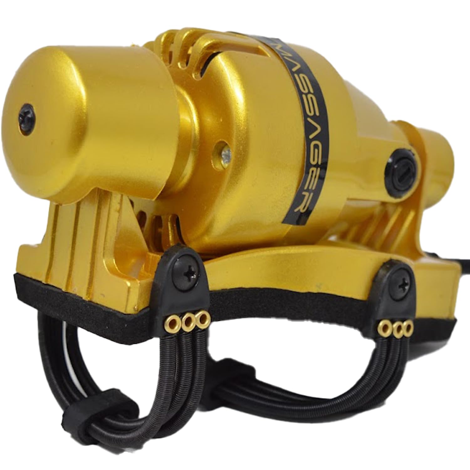 MCP Powerful Electric Handheld Double Speed Floating Action Massager for head & body pain relief, head massage (Golden)