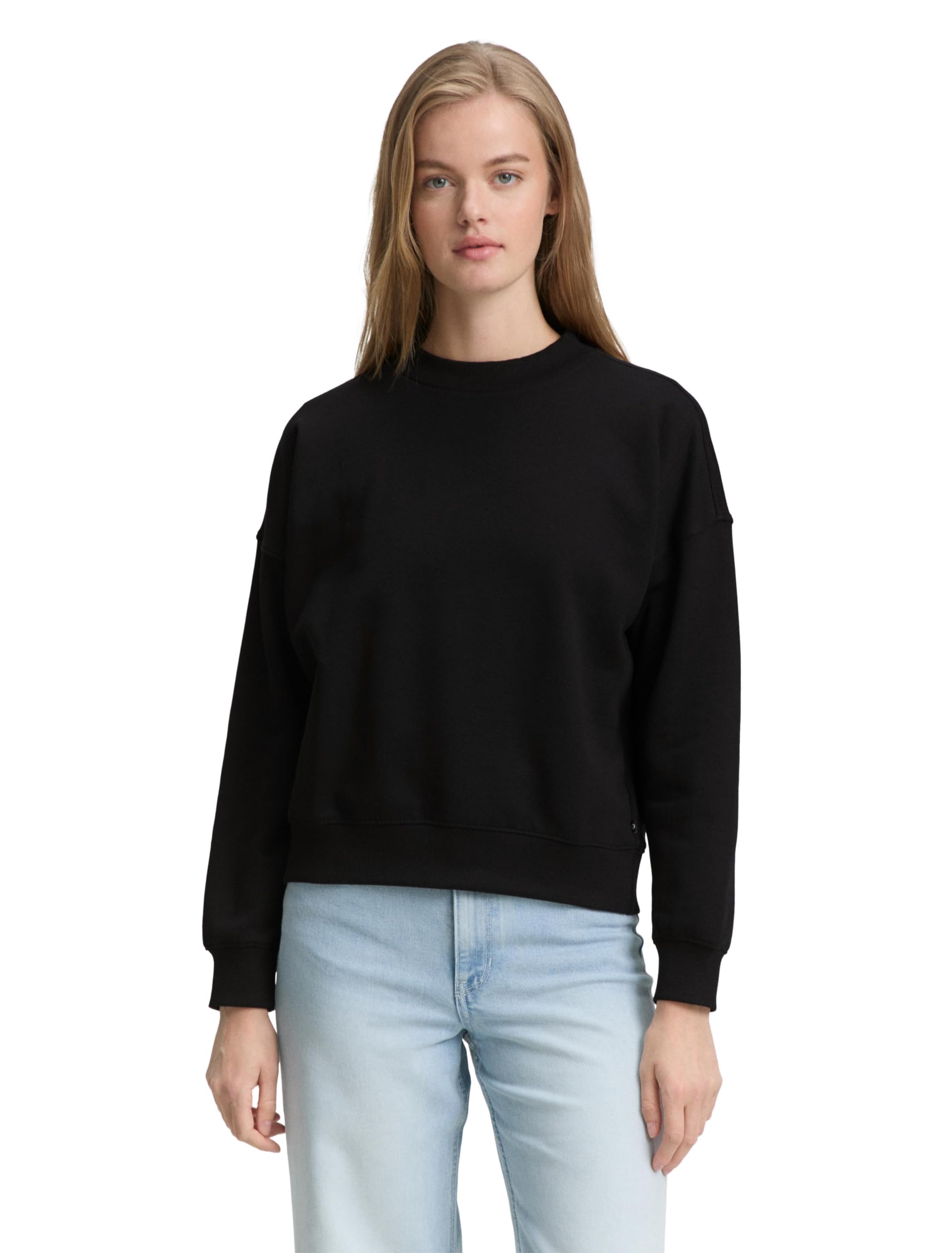 Tom Tailor Denim Damen Loose Fit Sweatshirt