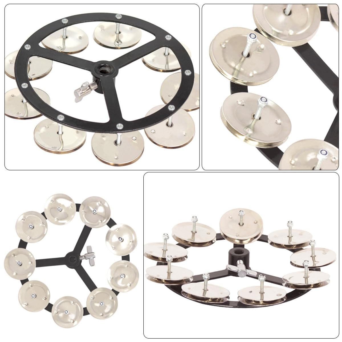 Cloche de Cymbale pour Batterie en Cuivre – Accessoire pour Cymbale de Batterie Compatible Hi-Hat Son Clair et Précis Utilisation en Studio Scène