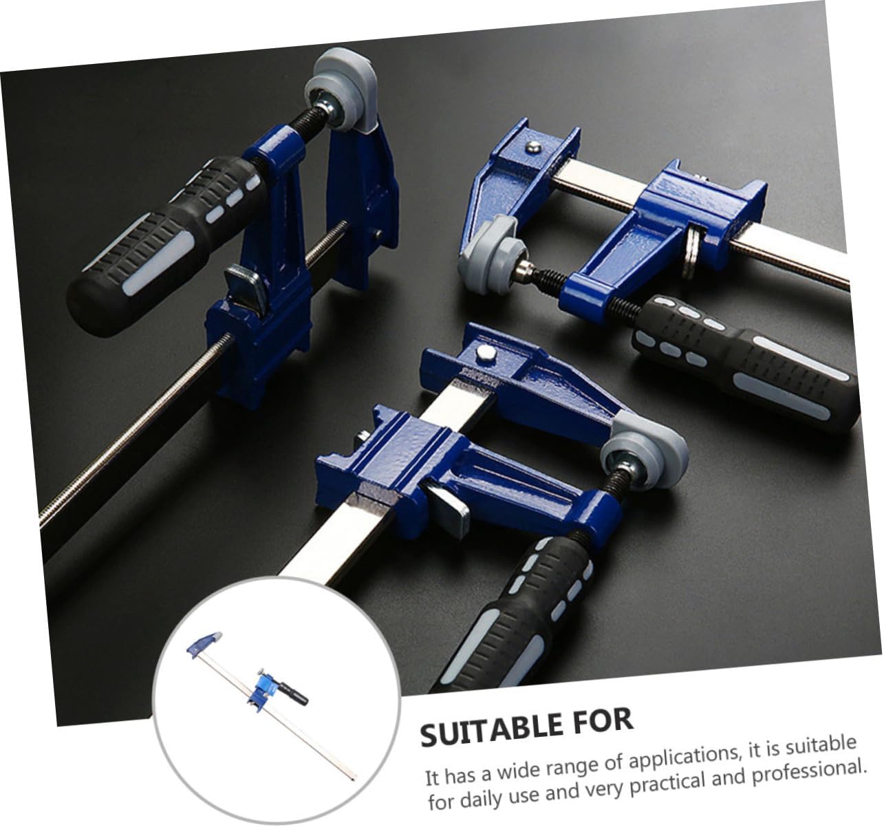 Heavy-duty Clamps for Woodworking Quick Release Fast Clip Clamps Squeeze Grip Design for Carpentry and Projects Essential Carpenter Tool