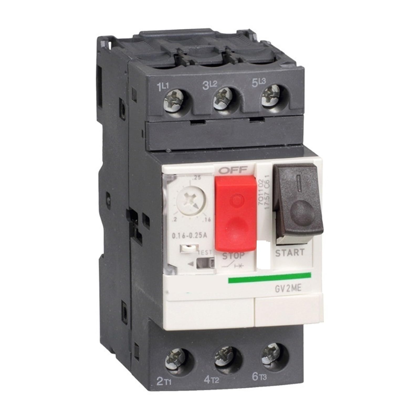 Disjoncteur moteur GV2ME14C de 6A à 10A pour éviter les surchauffes électriques