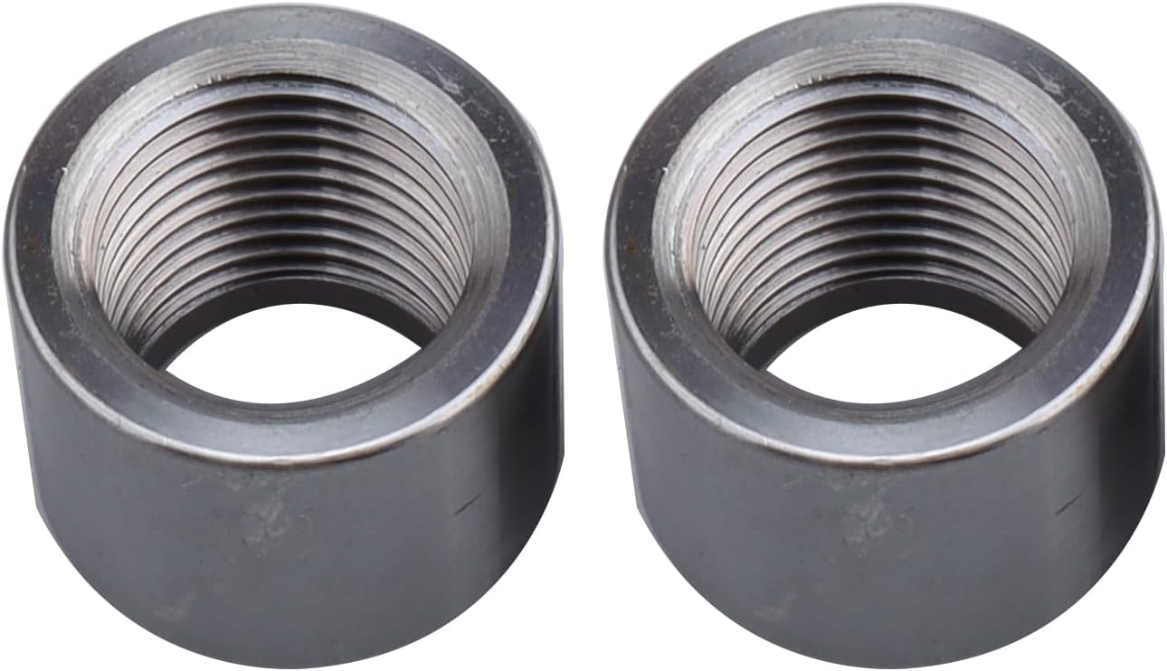 AC PERFORMANCE Steel Female 3/8 NPT Weld On Bung, 3/8" Weldable Fuel Tank Fitting, Pack of 2