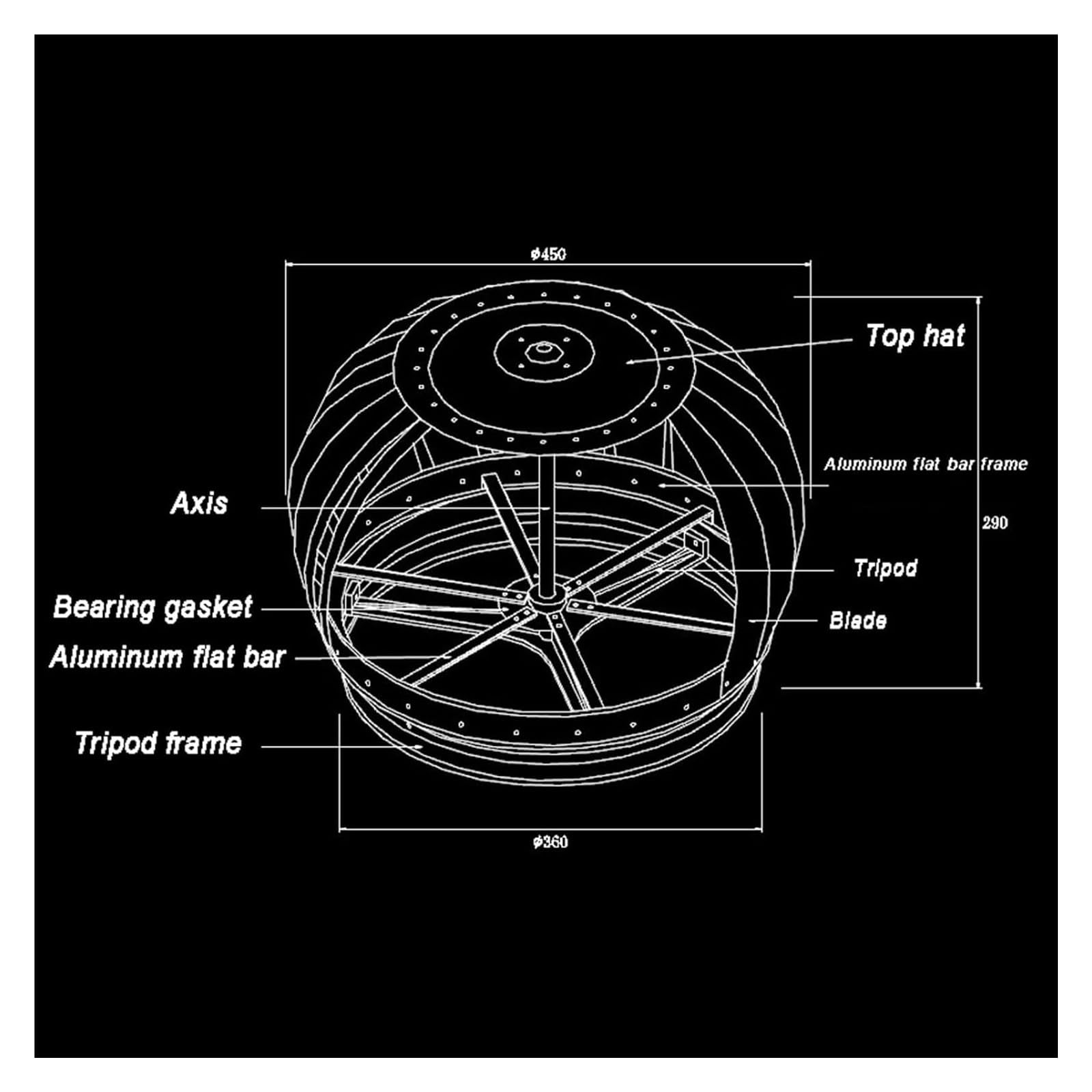 cappuccio per camino, Tappo for camino di ventilazione rotante in acciaio inossidabile varie dimensioni(100mm)