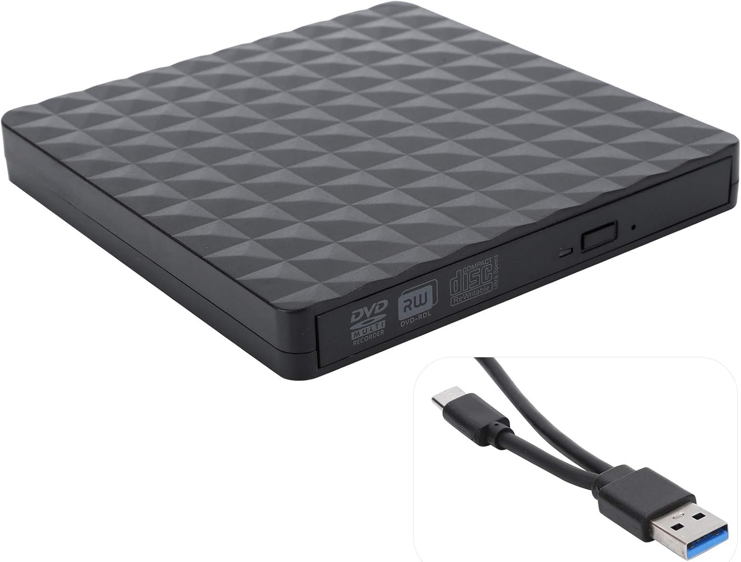 Amazon.co.jp オプティカルドライブ DVDレコーダー プラグアンドプレイ USB TYPEC ワイヤー外部オプティカルドライブ