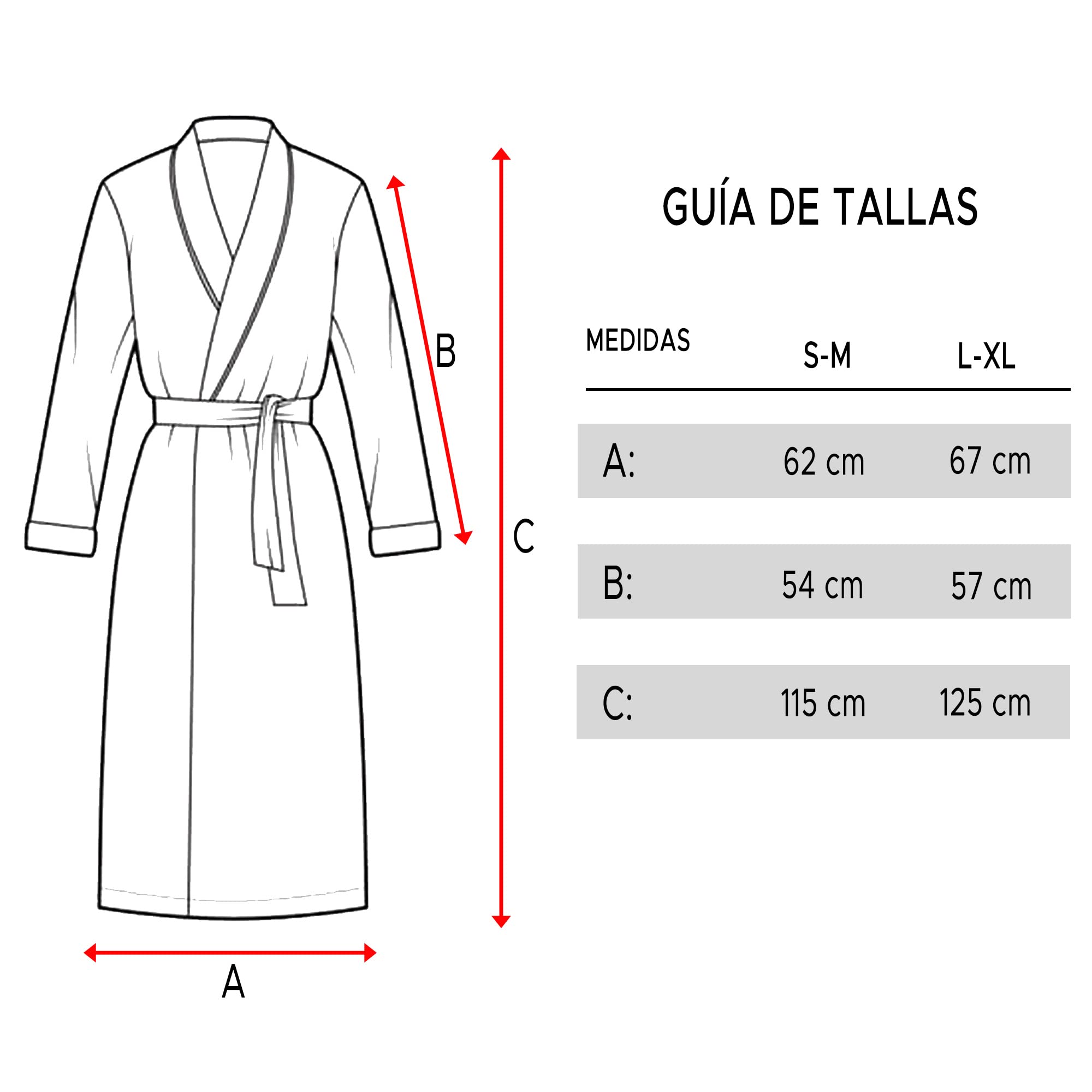 WELL HOME MOBILIARIO & DECORACIÓN bathrobe