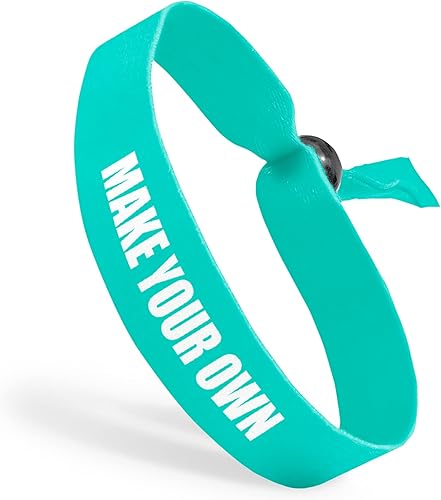 Pulseras de tela con cuentas de bloqueo de un solo uso  Totalmente personalizable  Ideal para entradas y eventos  Disponible a granel disponible en Yaxa Mexico