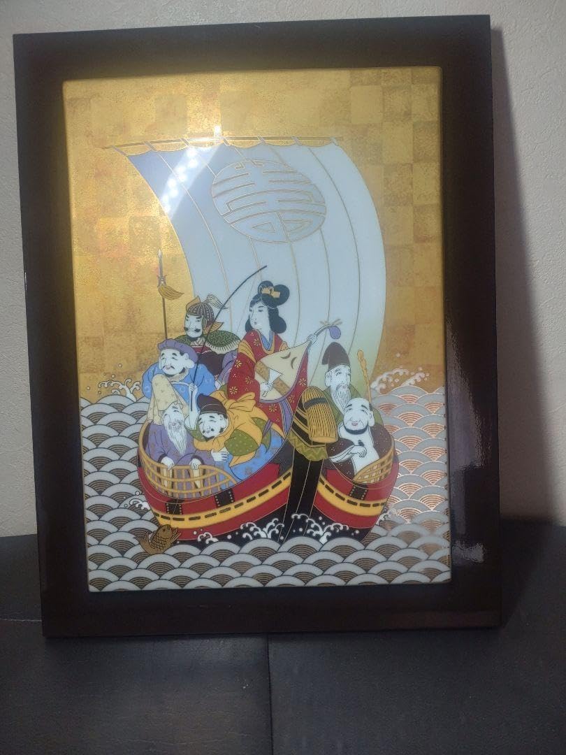 ノリタケ　七福神陶額 Amazon.co.jp: ノリタケ 七福神陶額 : ホーム＆キッチン