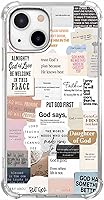 Vista 80 de Cubierta de Teléfono con Versículos de la Biblia y Citas Cristianas de Jesús en Collage, Funda Protectora Suave de TPU de Moda para iPhone 16 Pro, #1