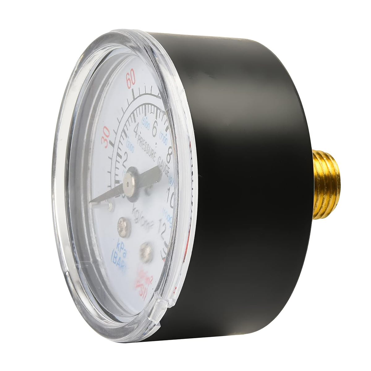 Amazon | Jinmoioy 圧力計 エアコンプレッサー用 圧力測定メーター Y40