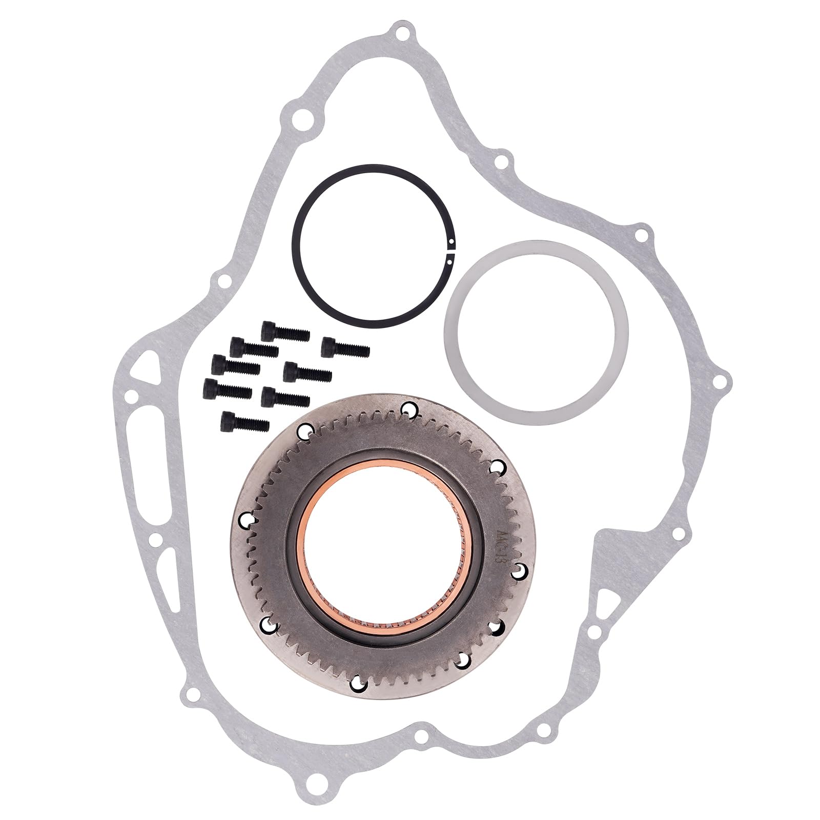 Road Passion Montaje del embrague & Motor Arranque Embrague Tapa Junta 5EL-15451-00-00 Compatible con YAMAHA V-star XVS1100 1999-2009/ XVS1100 Drag Star Classic 2000-2008