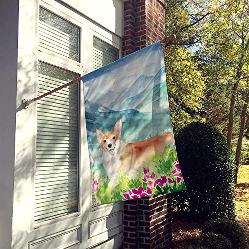 Drapeau Corgi Caroline's Treasures de grande taille pour décoration de maison