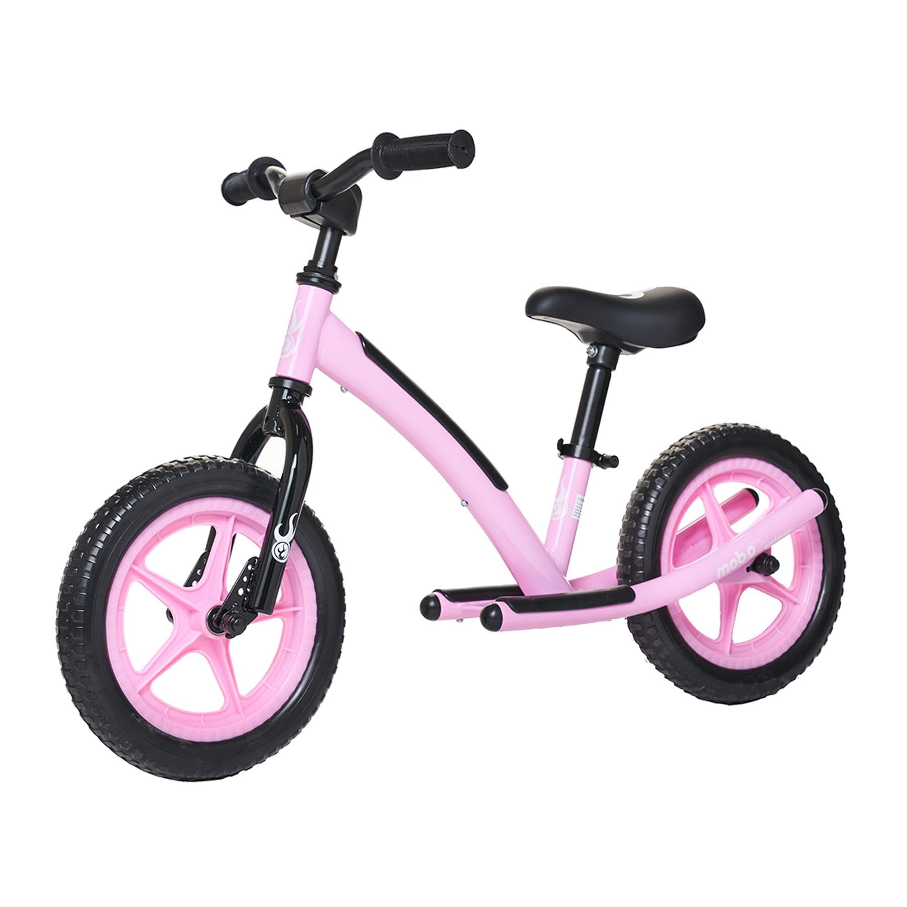 Mobo Explorer Padded Balance Bike. Kids No-Pedal Bicycle, 12” Wheels
