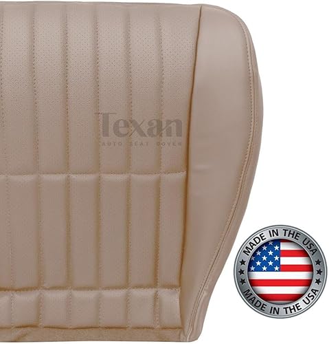 Miniatura 6 de Texan Auto Seat Cover - Passenger Bottom Perforated Leather Replacement Seat Cover, Replace, Old, & Torn-Out Interior Seat Covers Compatible with