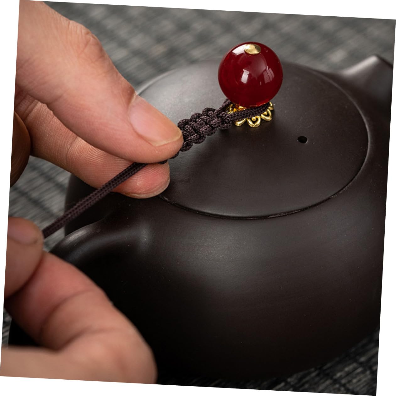 BESPORTBLE Cuerda Protectora 100 Piezas para Tetera de Poliéster Resistente y Fácil de Usar para Uso Diario y Personal en Teteras Tapa