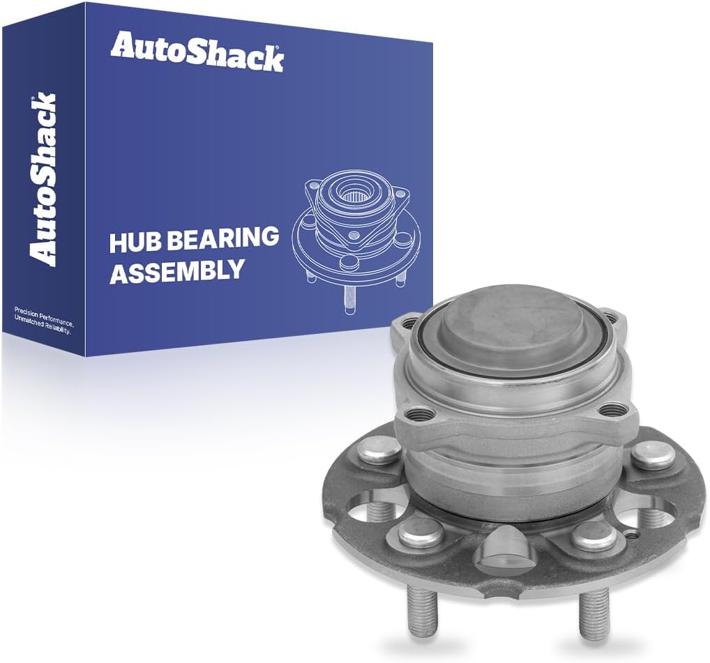 AutoShack Rear Wheel Hub Bearing Assembly Left or Right with ABS Replacement for 2012-2016 Honda CR-V 2013-2018 Acura RDX 1-PC