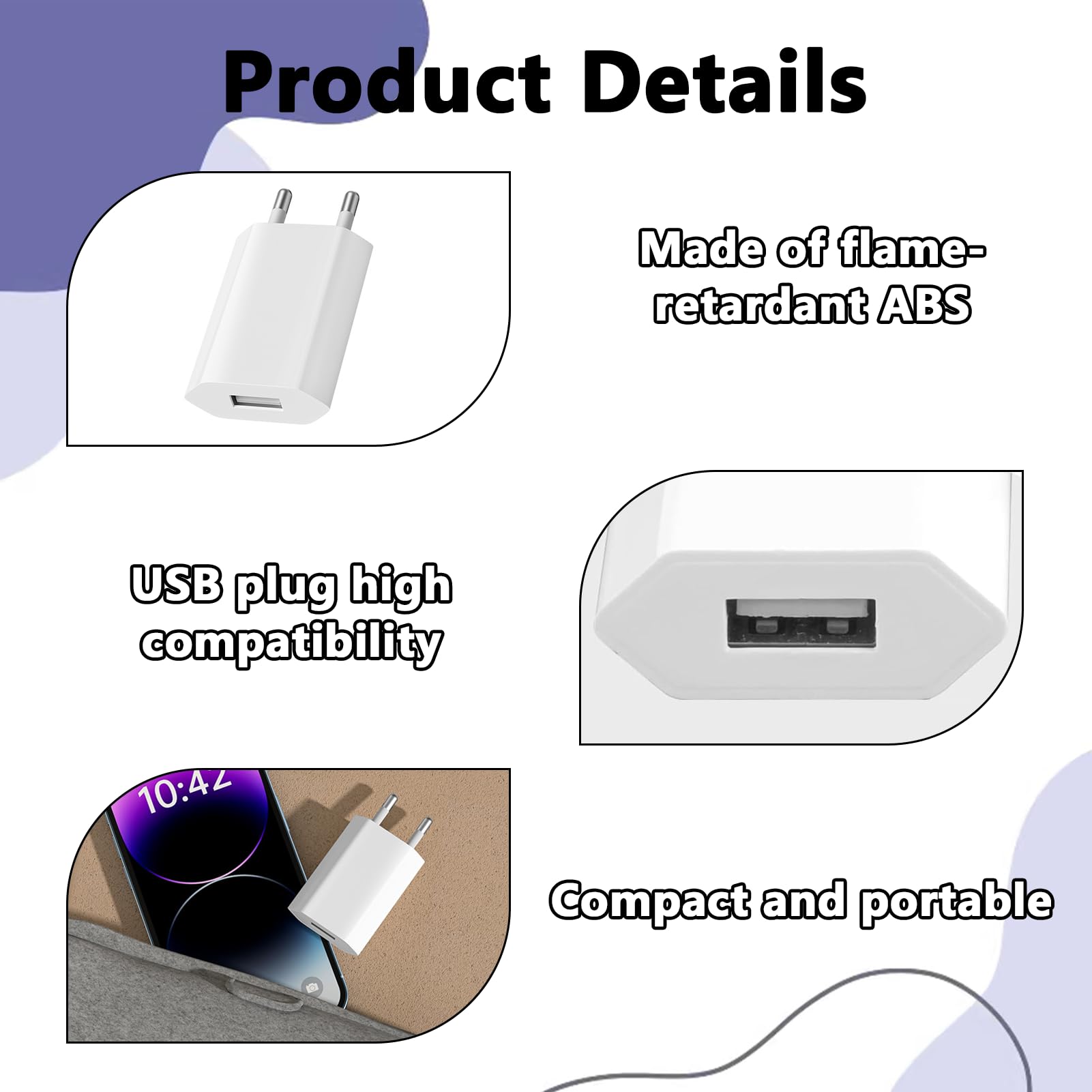 USB Netzteil 5V/1A – Kompaktes Steckernetzteil Für IPhone, IPad & Viele 5V Geräte