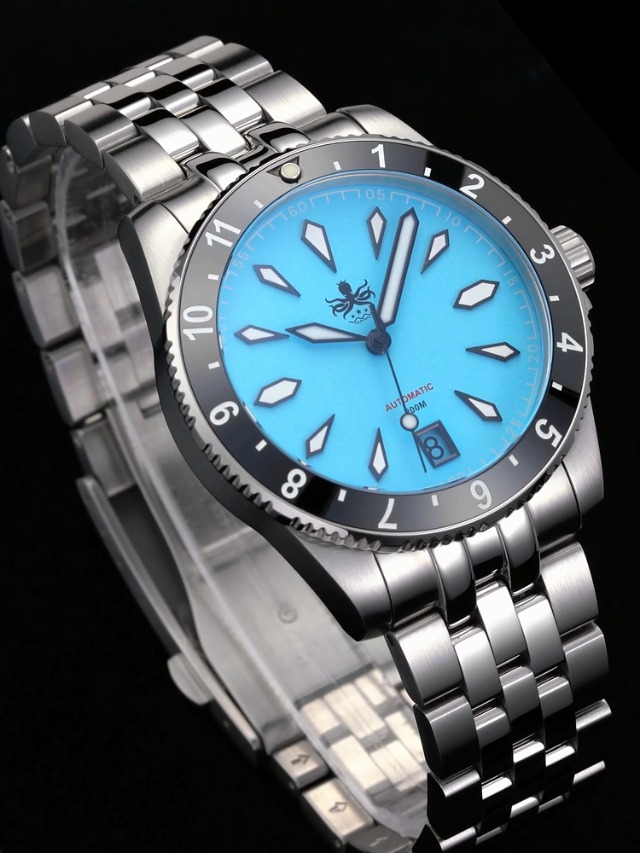 PHOIBOS Voyager 200M Automatic Diver Watch PY035F Yellow, Yellow