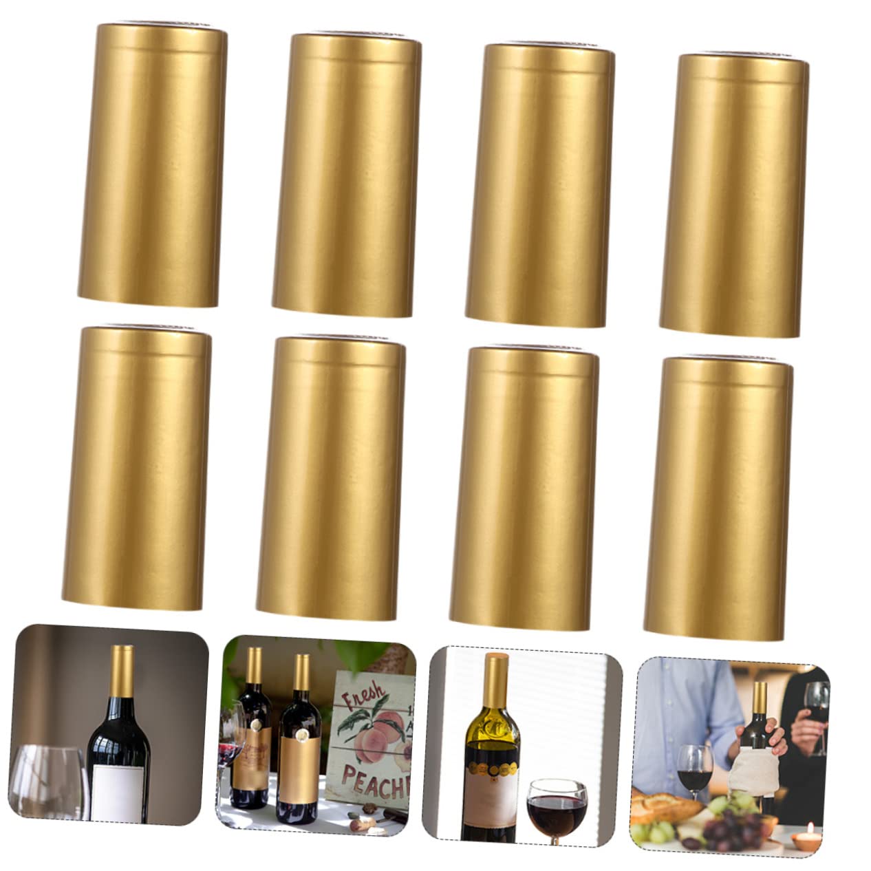 STOBAZA 150pcs Heat Shrink Decor for Wine Bottles Sealing Film Cap Sturdy and Aesthetically Pleasing