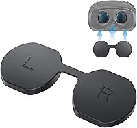 Vista 1 de Hastraith Funda protectora de lente compatible con accesorios PSVR2, cubierta protectora a prueba de polvo y arañazos, tapa de lente fácil de lavar