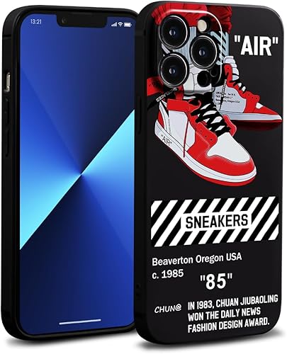 Funda para iPhone 15 Promax para niños y hombres, diseño estético de baloncesto urbano, a prueba de golpes, protección completa contra caídas,