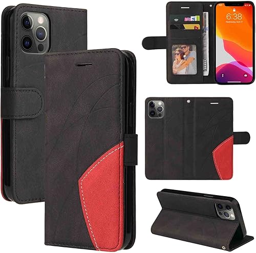 Phone Cover Wallet Folio Case for XIAOMI REDMI K40, Premium PU Leather Slim Fit Cover for REDMI K40, 2 Card Slots, 1 Photo Frame Slot, Advanced,