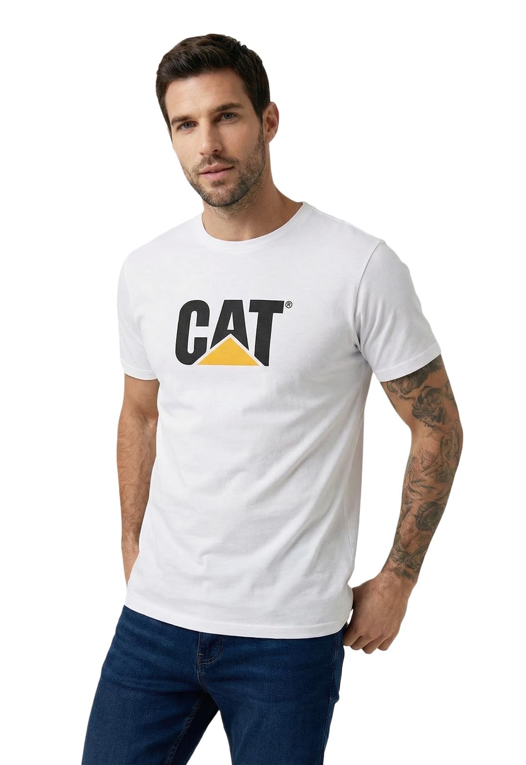CAT Men's Logo Short Sleeve Tee