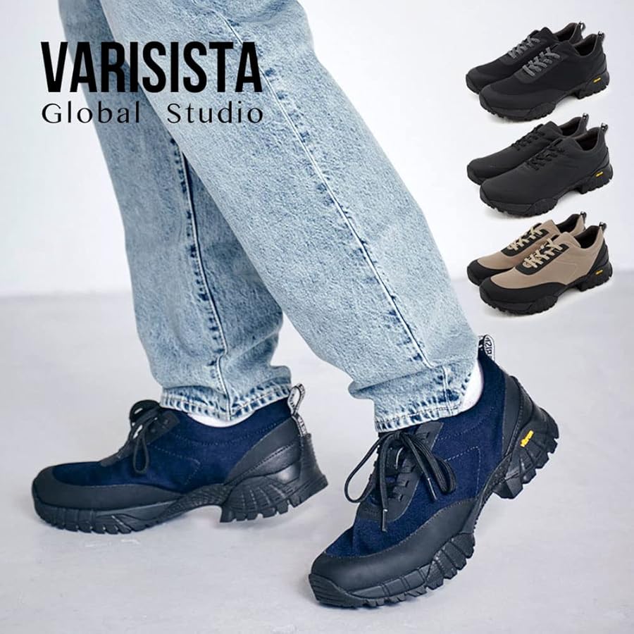 VARISISTA-GLOBAL-STUDIO25cmブーツ VARISISTA Global Studio 】ビブラムソール ハイカット