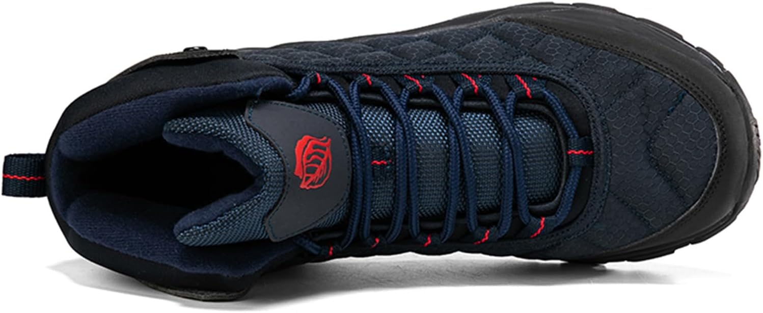 Men's Hiking Boots Lightweight Backpacking Trekking Trails Shoes Non-Slip Outdoor Work Shoes