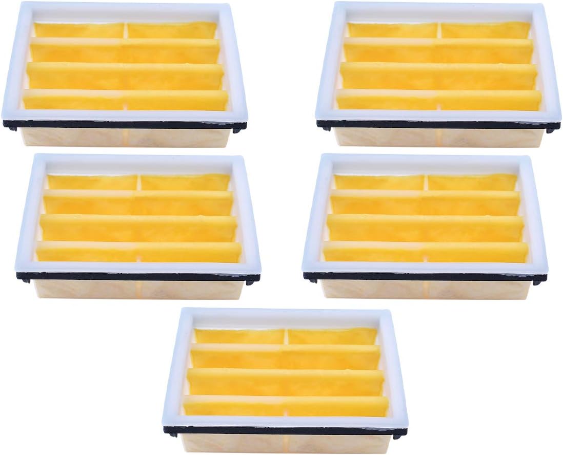 5 Pcs Air Filter Cleaner & Rubber Ring For HUSQVARNA 261 262 266 268 272 272XP 394 Chainsaw Replacement Parts 503 447 203 : Patio, Lawn & Garden