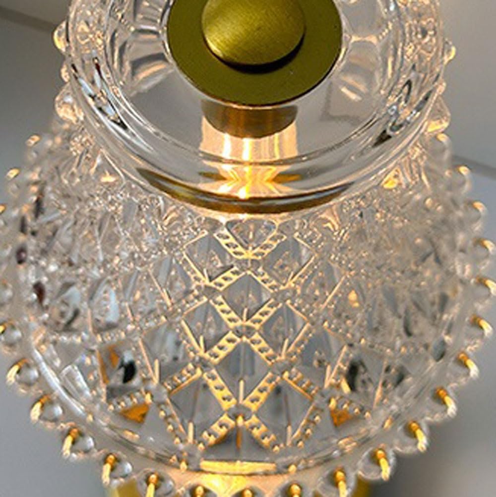 Lampka biurkowa Dekoracja stołu Lampa nocna Nowoczesna Minimalistyczna Kreatywna Kryształowa Sypialnia Atmosfera Lampka nocna