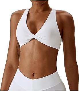 2025 - Top de yoga sin costuras con tacto de piel para mujer, sujetador deportivo sin espalda para correr y fitness, barralette de yoga deportivo incómodo