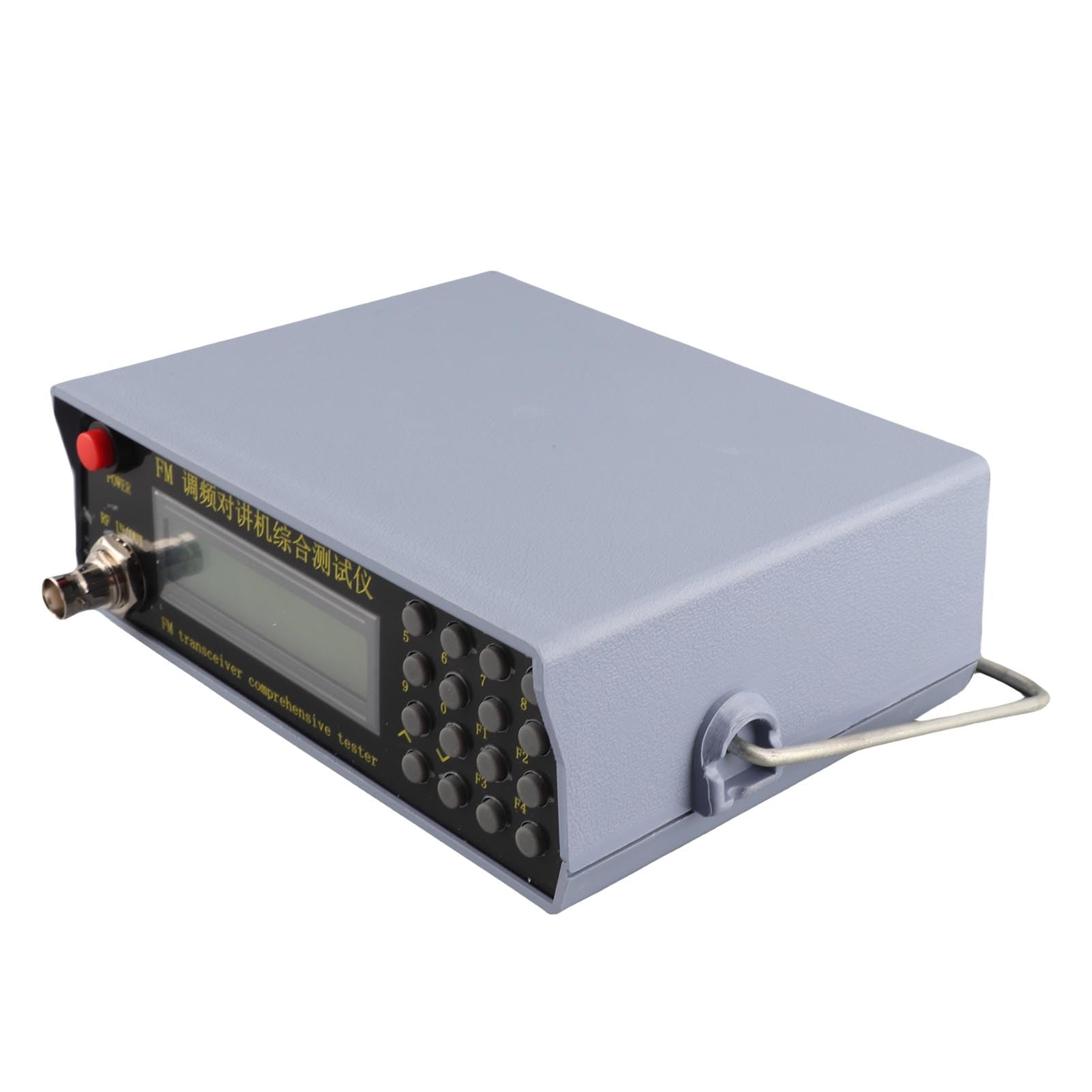 FTVOGUE Tester per Ricetrasmettitori a Modulazione di Frequenza Generatore di Segnali Portatile Completo con Misurazione Duplex Banda Completa Display Digitale da 10M a 900M per Test Campo di