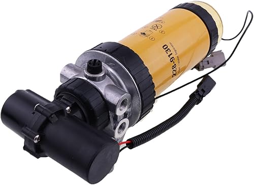 Miniatura 2 de IEQFUE Conjunto de bomba de combustible y filtro de combustible 228-9129 MP10325 232/5877 compatible con cargador Caterpillar 414E 420E 430D Engine