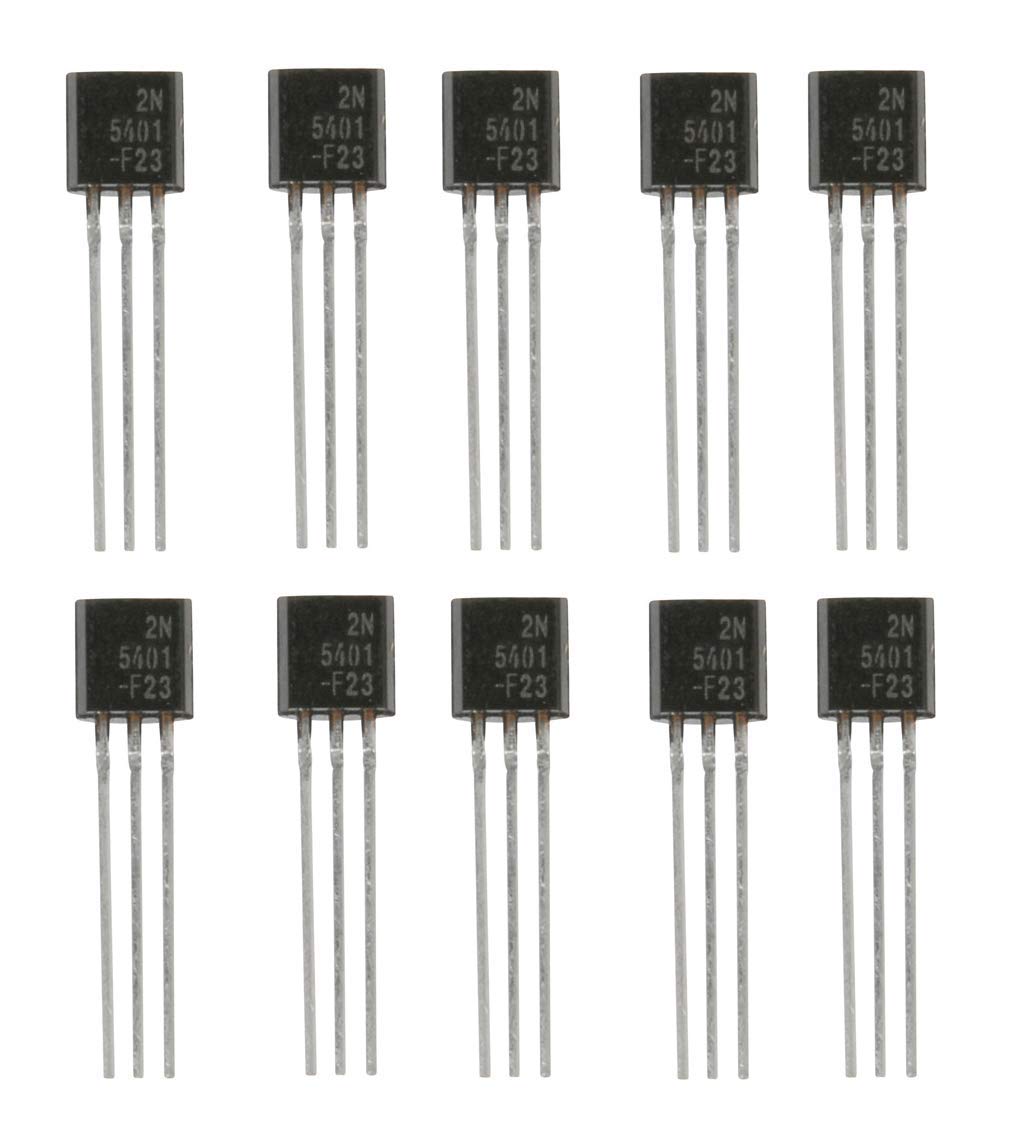 2N5401 PNP SILICON TRANSISTOR,-600mA,-150V,TO-92,SWITCHING AND AMPLIFIER TRANSISTOR PACK OF 10PCS-image-38