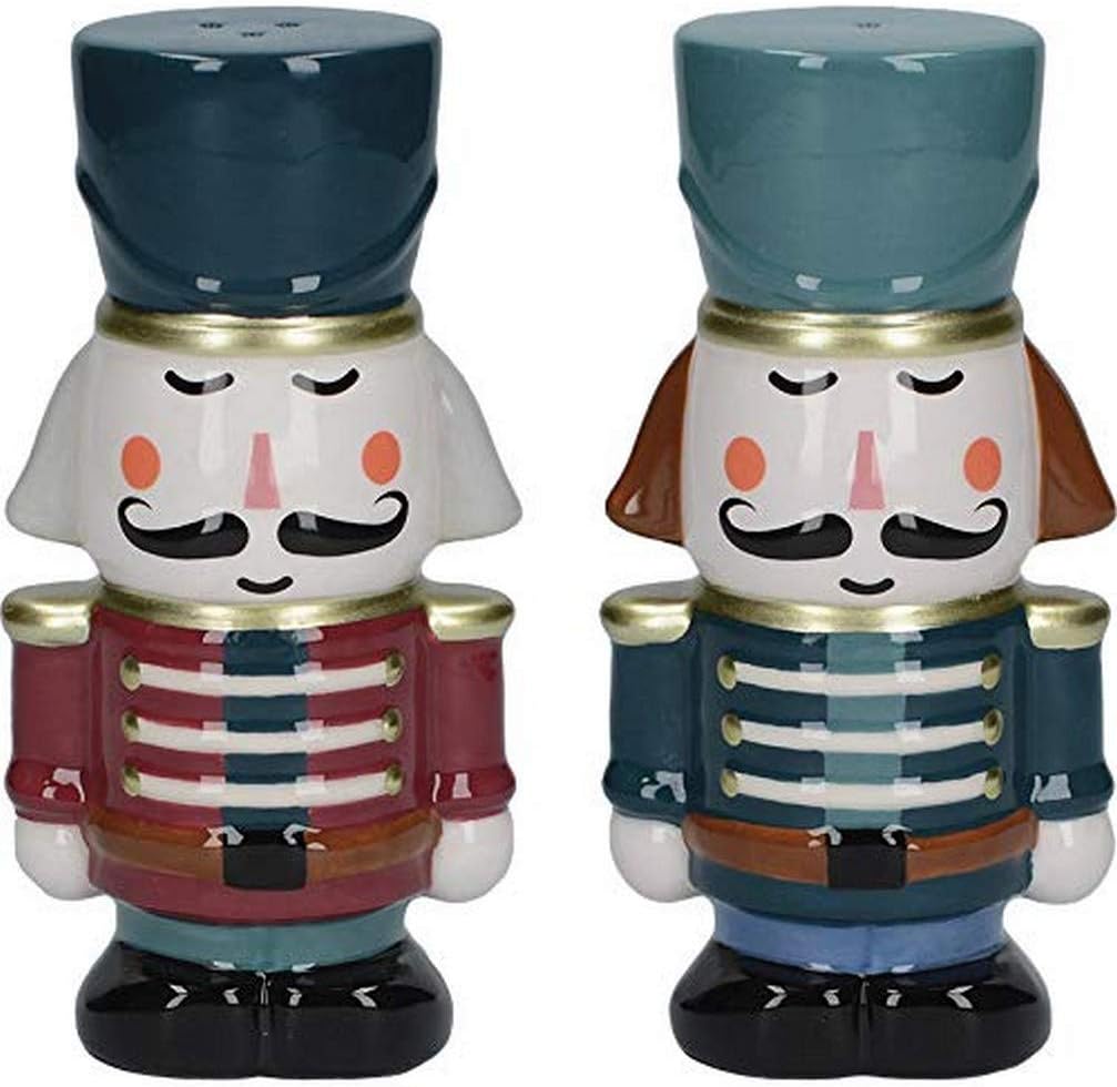 KitchenCraft The Nutcracker Collection Christmas Salt and Pepper Pots