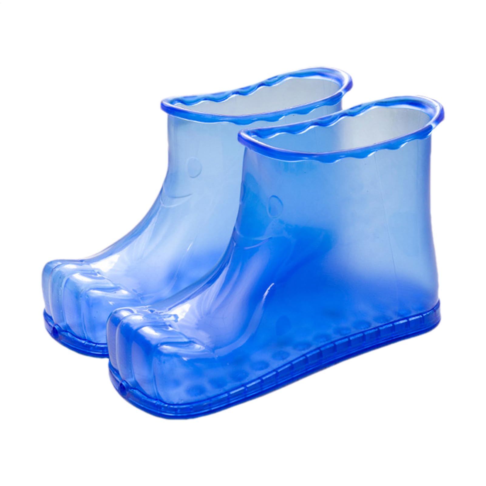 Chaussures De Massage Des Pieds - Chaussures De Trempage Portables Pour Spa Pour Pieds En PVC De 28 Cm | Bassin De Plongée Des Pieds Avec Points De Massage, Design Résistant À La Chaleur | Masseur P