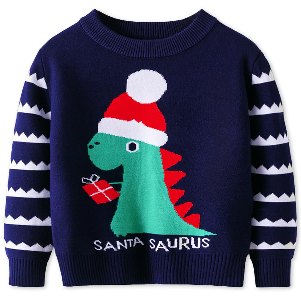 Remimi Kids Christmas Sweater for Toddler Girls Boys Holiday Pullover Top