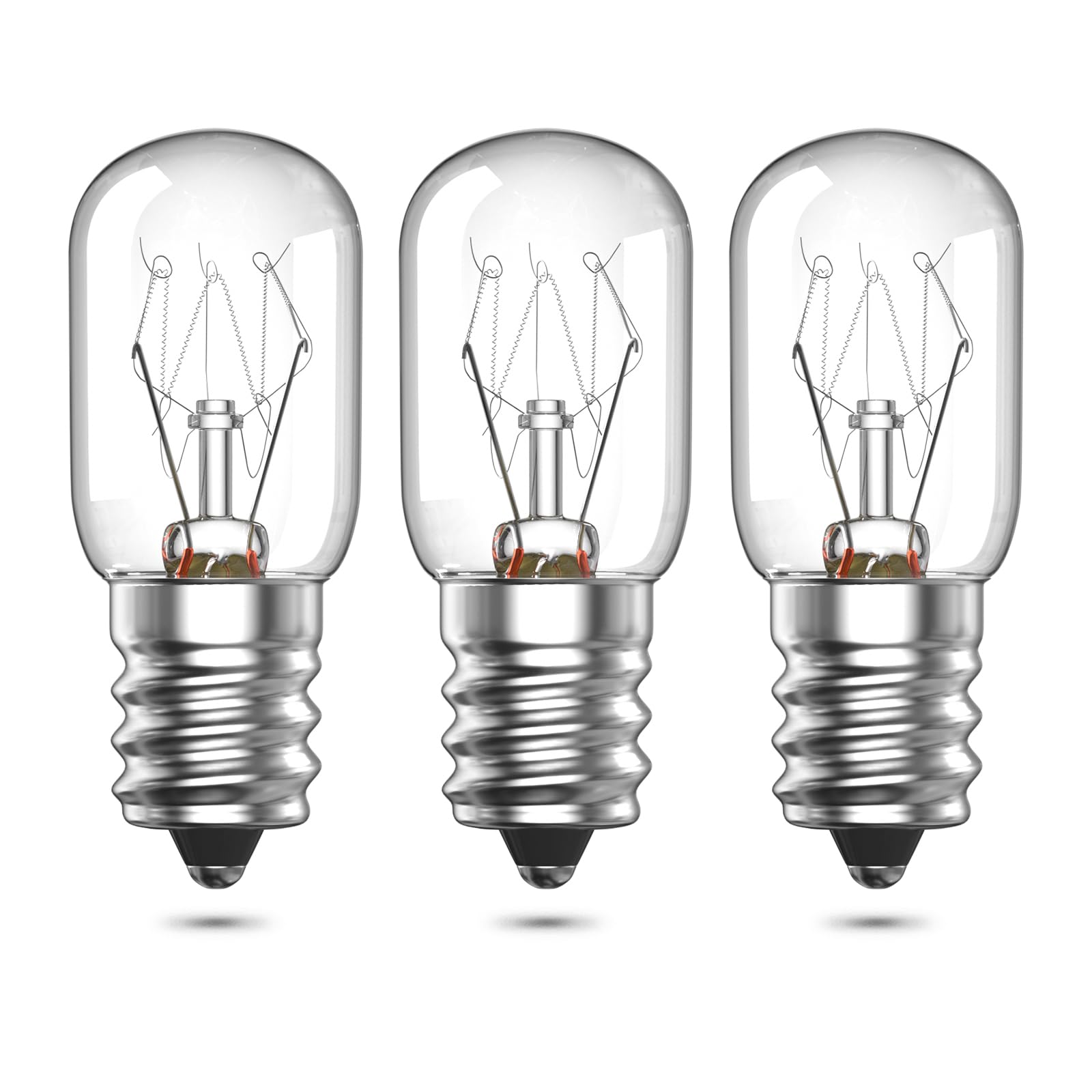 3 X EVEREADY 220-240V 15w 300 &deg; C Forno Cucina Apparecchio Lampada SES