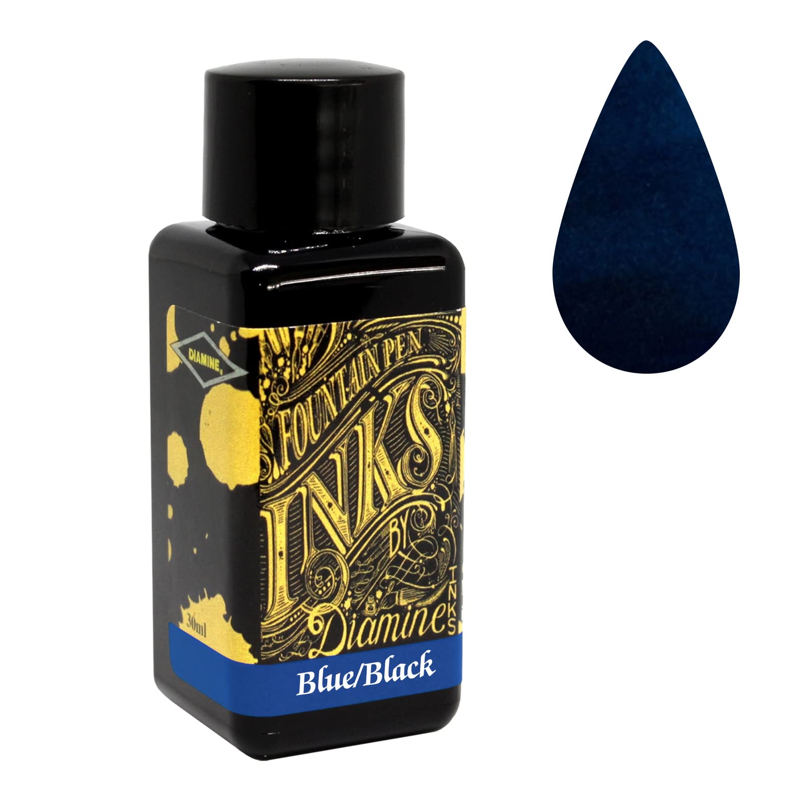 Diamine Refills Blue / Black 30mL Bottled Ink - DM-3001 by Diamine — image 1