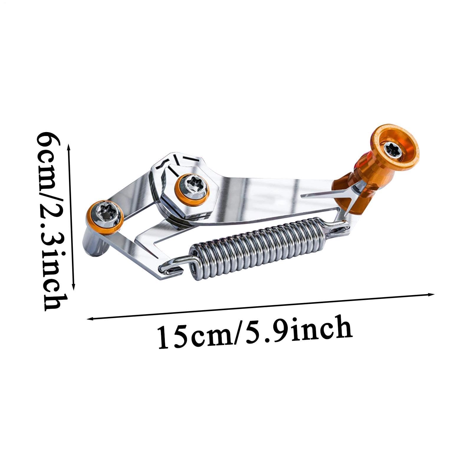 Chain Adjuster Tool, Motorcycle Tensioner Alignment Aid, Heavy Duty Slack Control System, Metal Precision Adjustment Design, Stable Chain Positioning Style, Dirt Bike Atv Road Touring Use