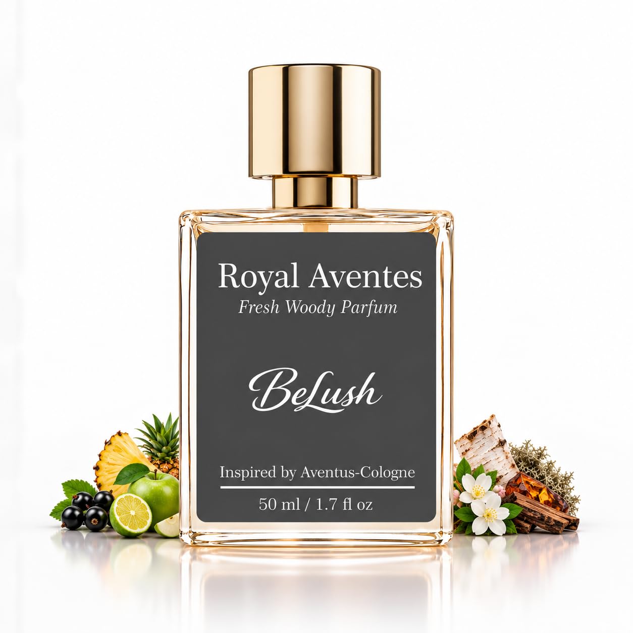 BeLush Royal Aventes Perfume for Men, Inspired by Aventes Cologne